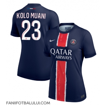 Paris Saint-Germain Randal Kolo Muani #23 Tricou Fotbal Replică 2024-25 Femei Acasa
